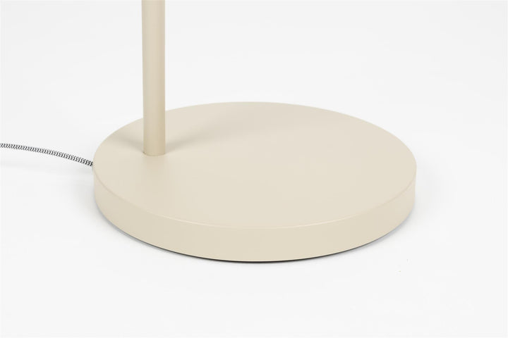 Beige Buckle Head Floor Lamp