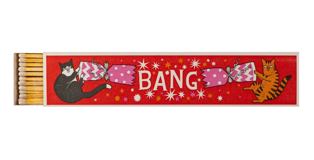 Christmas Cat BANG Extra Long Matches