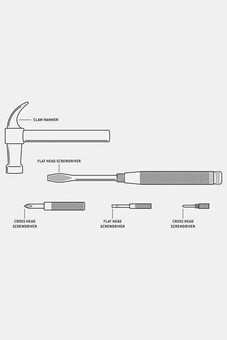 6-IN-1 HAMMER TOOL