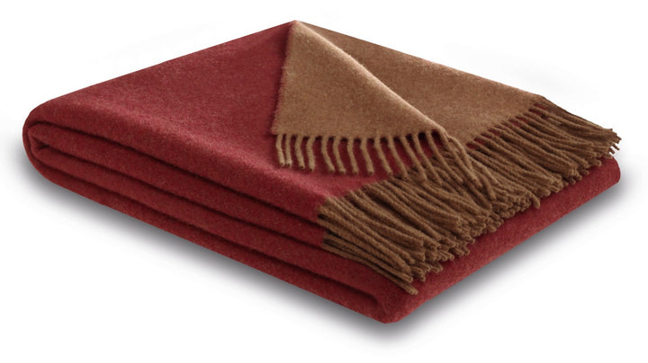 Plaid Pepper Cashew Throw