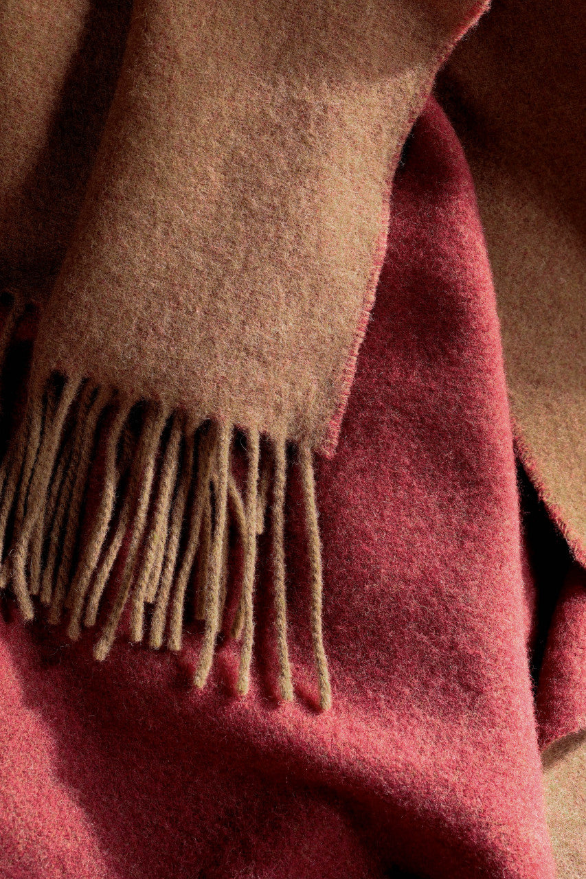 Plaid Pepper Cashew Throw