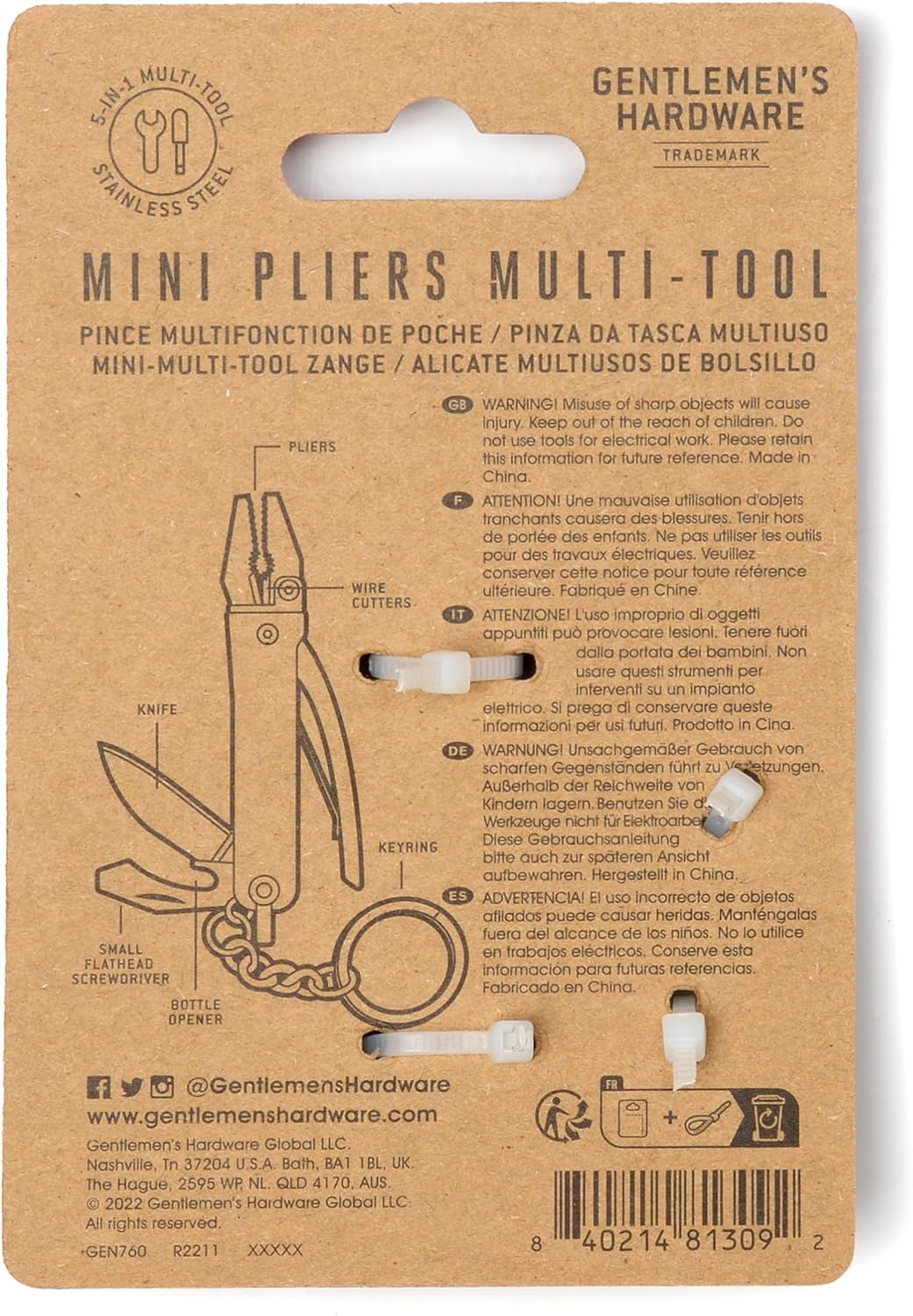 Mini Plier Multi Tool