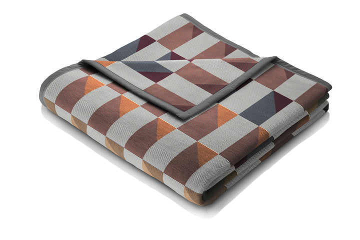 Colton Bricks Grey Blanket