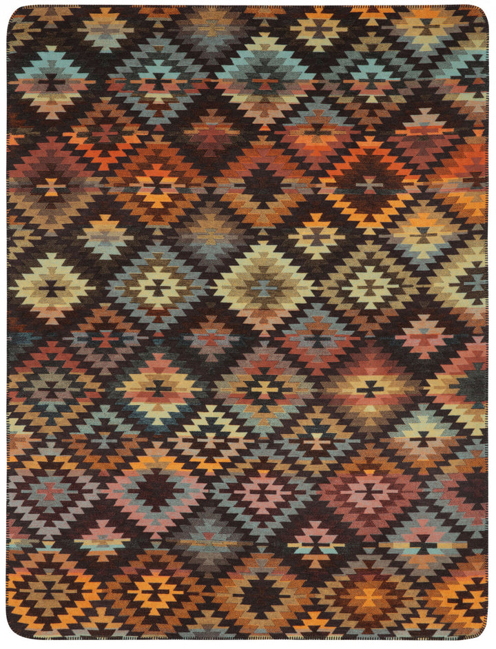 Plaid Pepper Cashew Throw