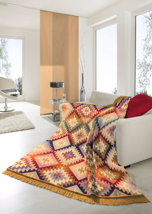 Ikat Diamond Multi Blanket