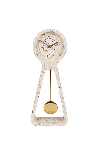 Terrazzo Pendulum Clock