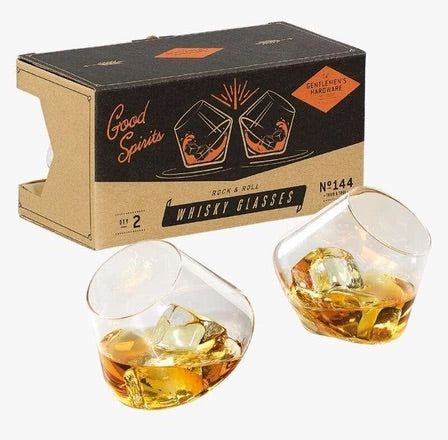 Rocking Whisky Glasses