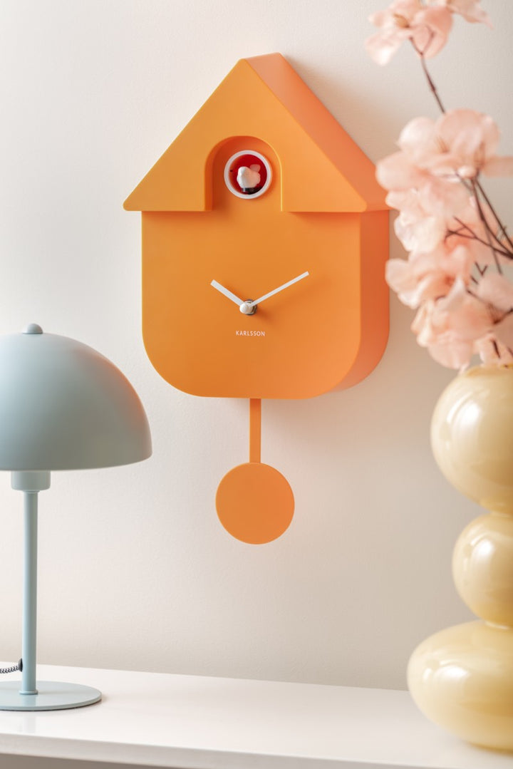 Modern 'Bird Song' Wall Clocks