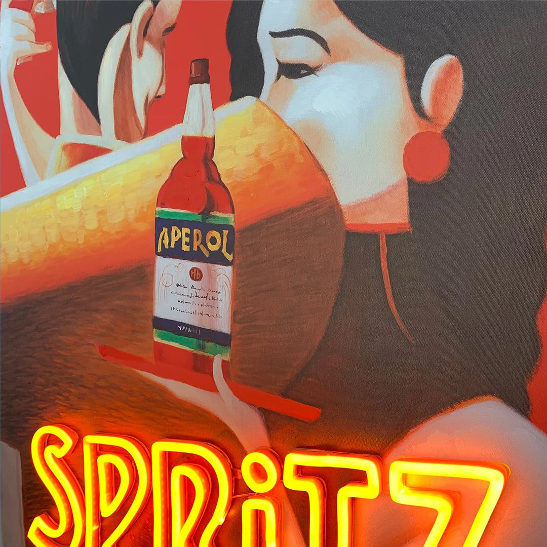 Aperol Spritz LED Neon Wall Art