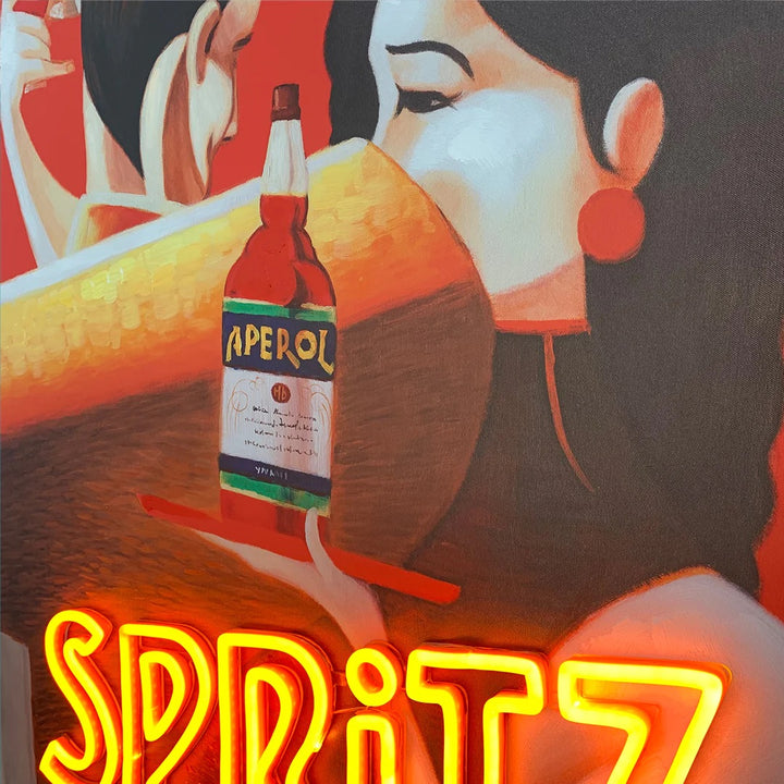 Aperol Spritz LED Neon Wall Art