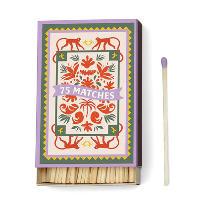 'Jungle' Ceramic Candle & Matches
