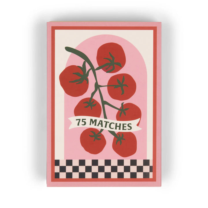 Tomato Vine Ceramic Candle & Matches