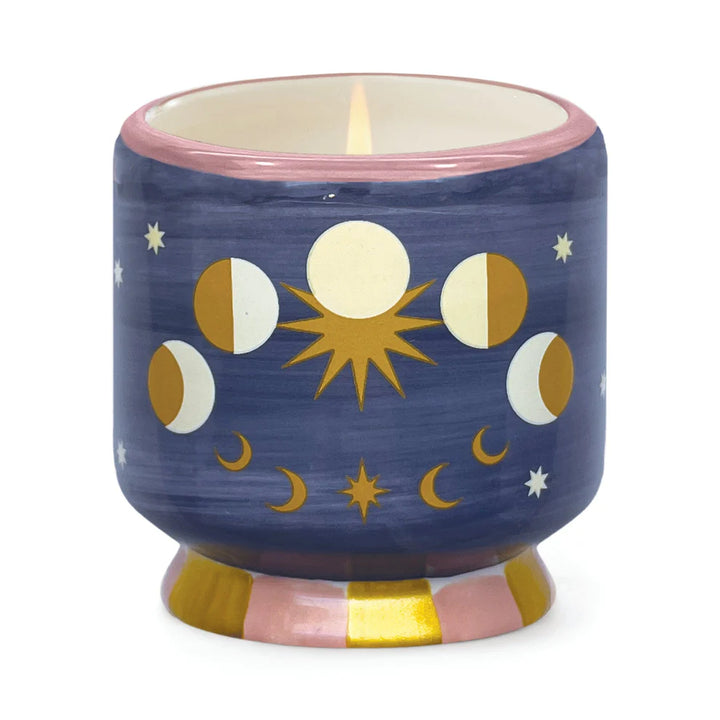 'Moon' Ceramic Candle & Matches