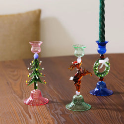 Merry Candle Holders