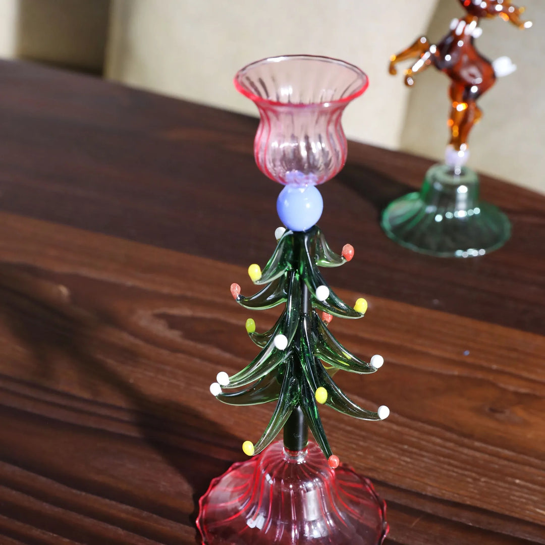 Merry Candle Holders