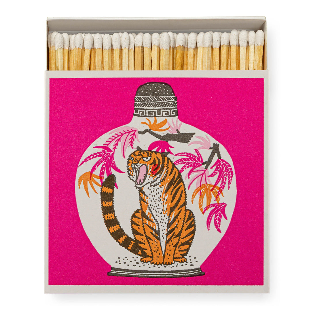 Tiger Matchbox by Charlotte Farmer