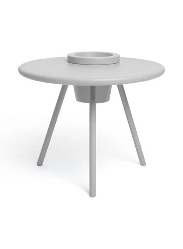 Light Grey  Bakkes Side Table