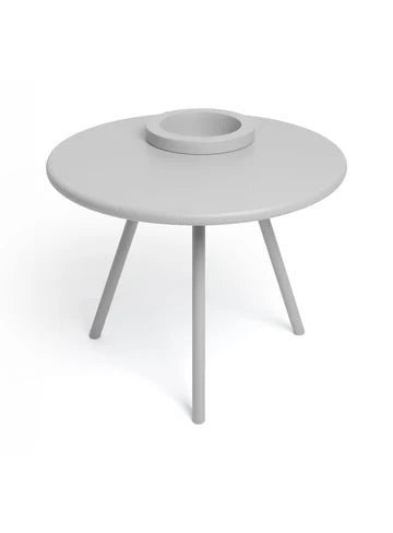 Light Grey  Bakkes Side Table