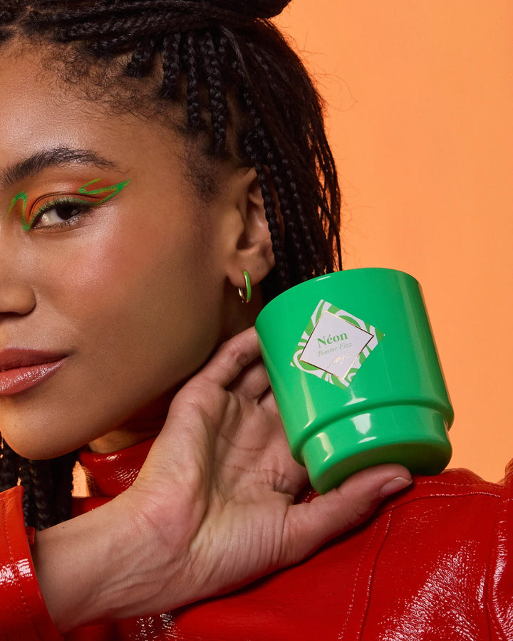 My Jolie Neon Candles & Earrings