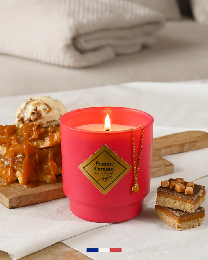 My Jolie Caramel Apple Jewel Candle