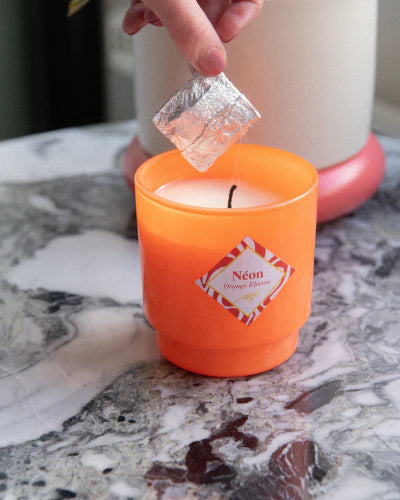 My Jolie Neon Candles & Earrings