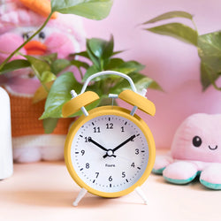Yellow Retro Alarm Clock