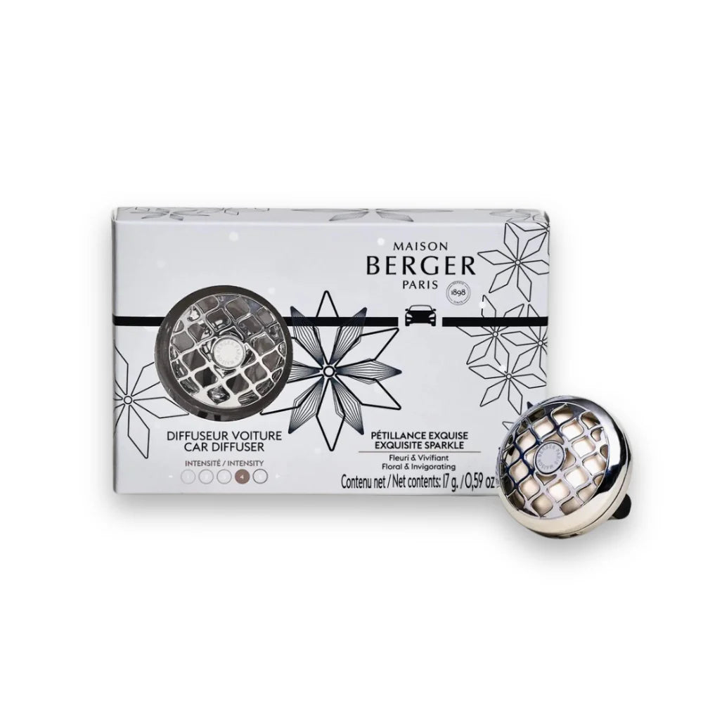 Christmas Exquisite Sparkle Car Diffuser Set