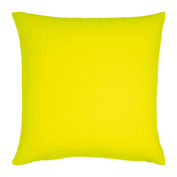 Neon Yellow Fashion Cushion