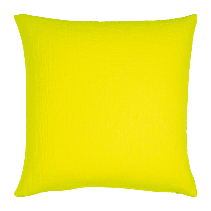Neon Yellow Fashion Cushion