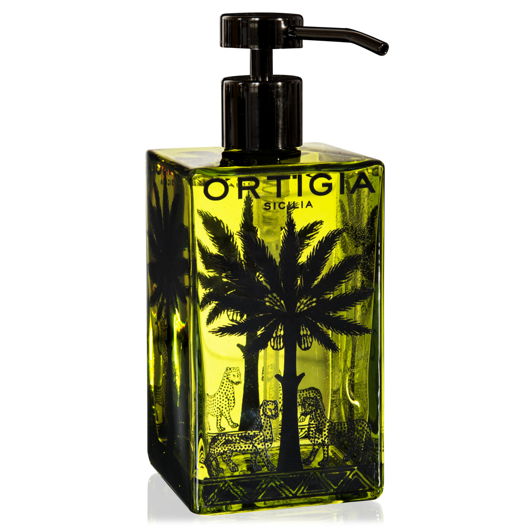 Ortigia Fico D'India Liquid Soap In Glass Dispenser & Refill