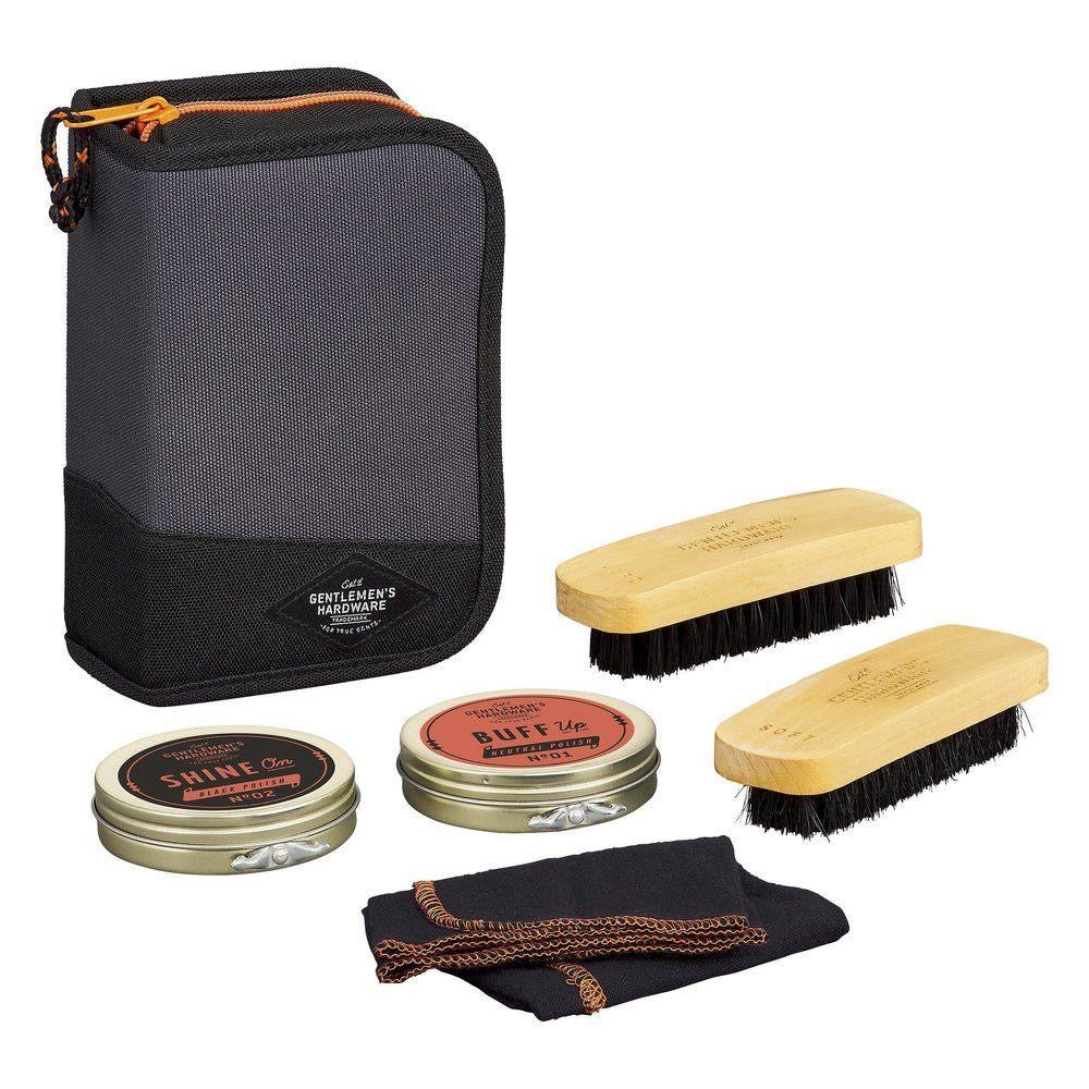 Travel Shoe Shine Tin