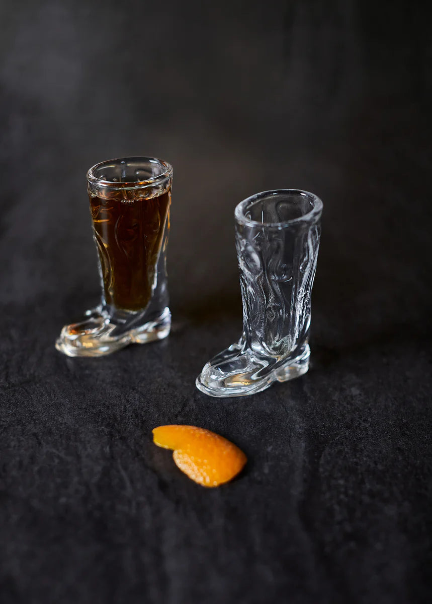 Cowboy Boot Shot Glasses Set
