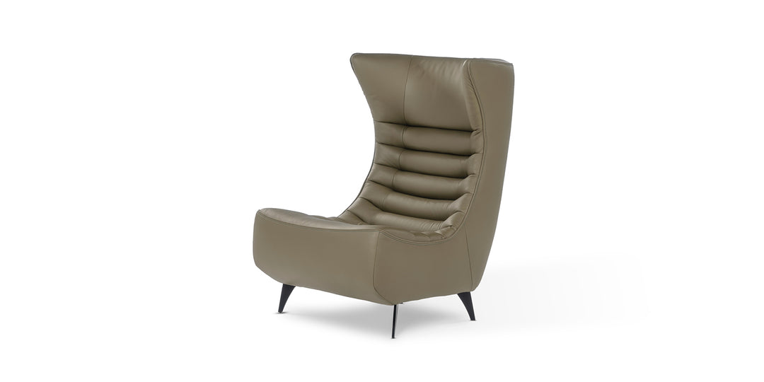 Calia Italia Gerrit Armchair & Footstool