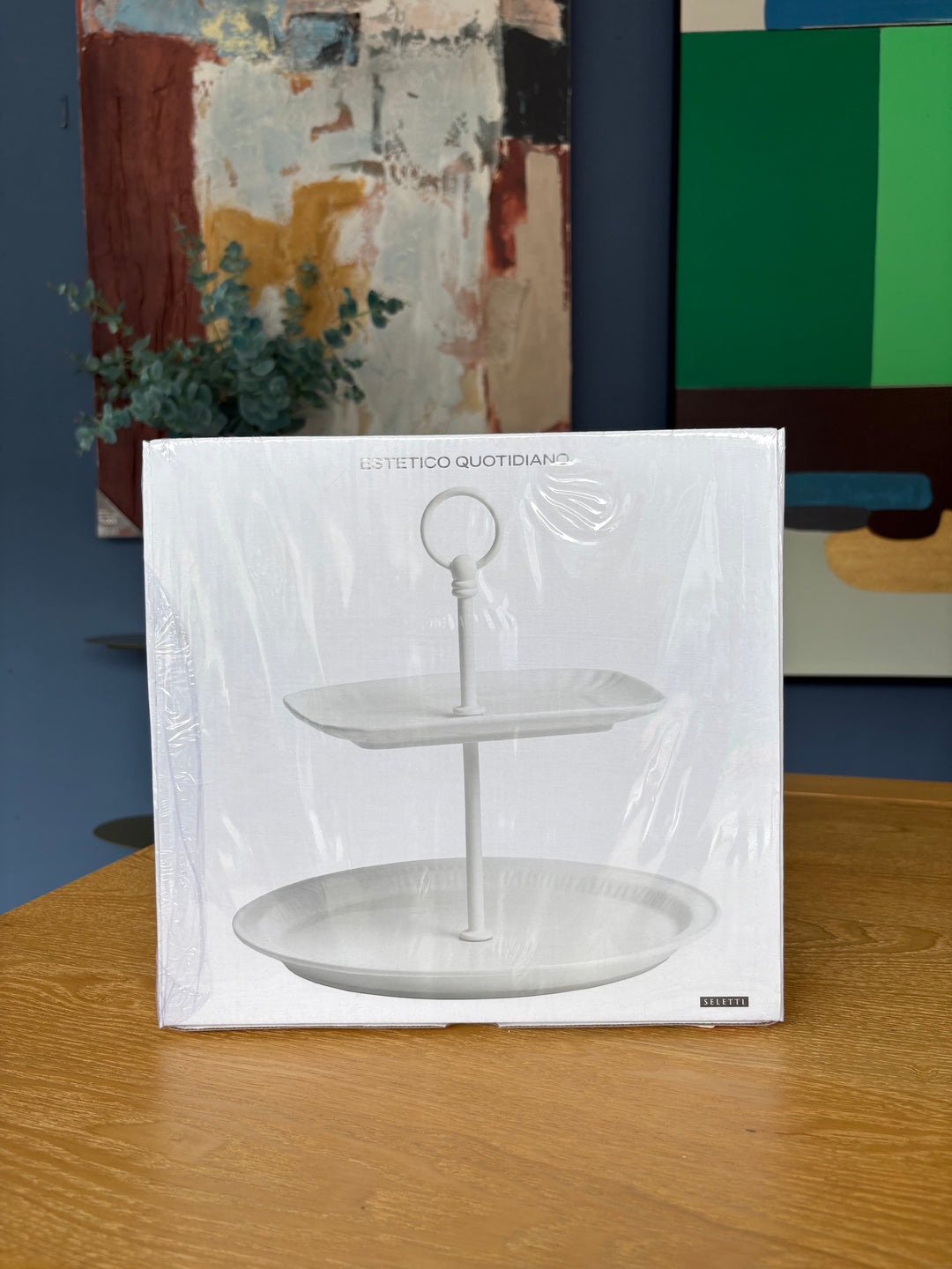 SALE White Cakestand