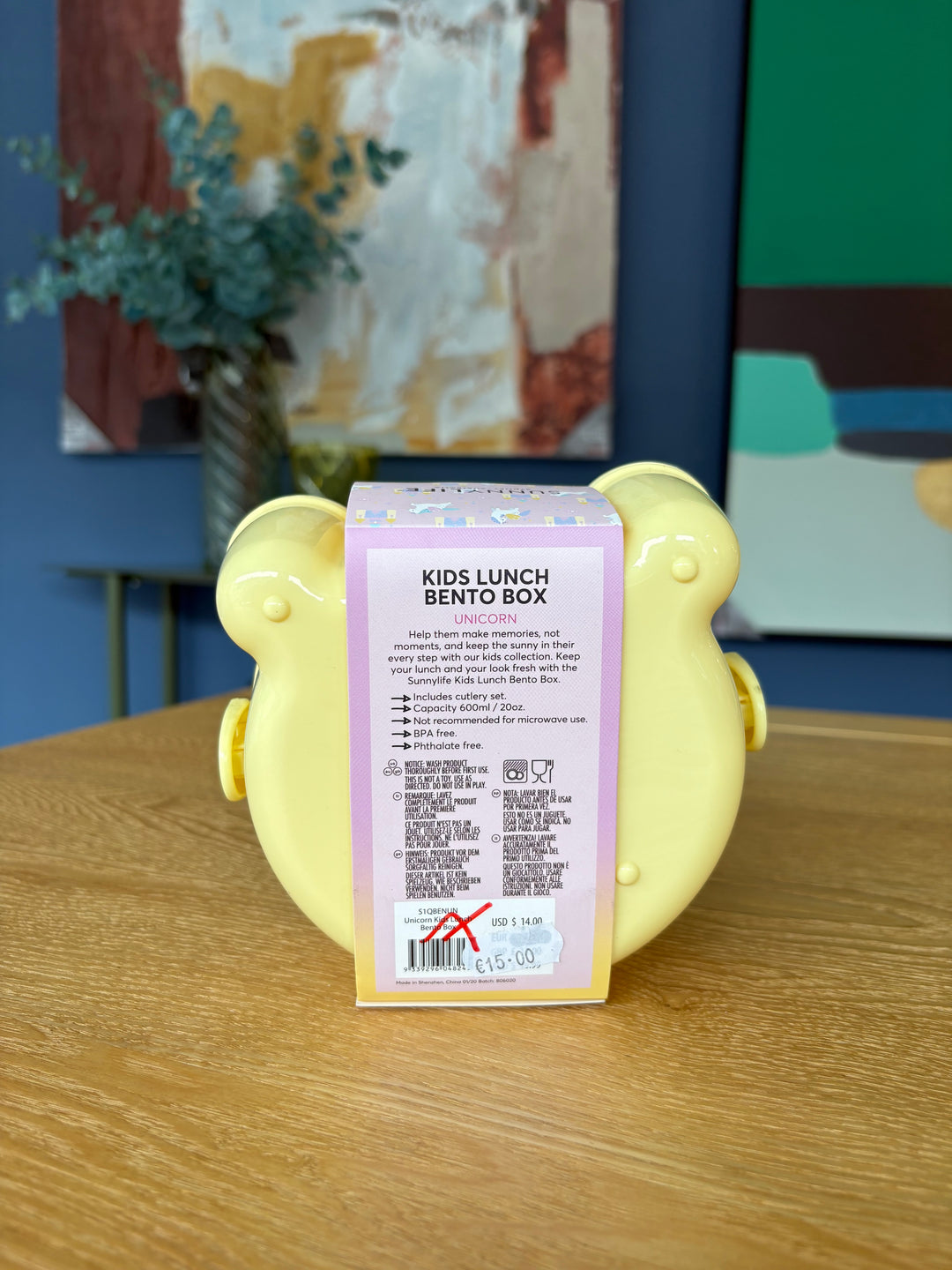 SALE Unicorn Lunch Box