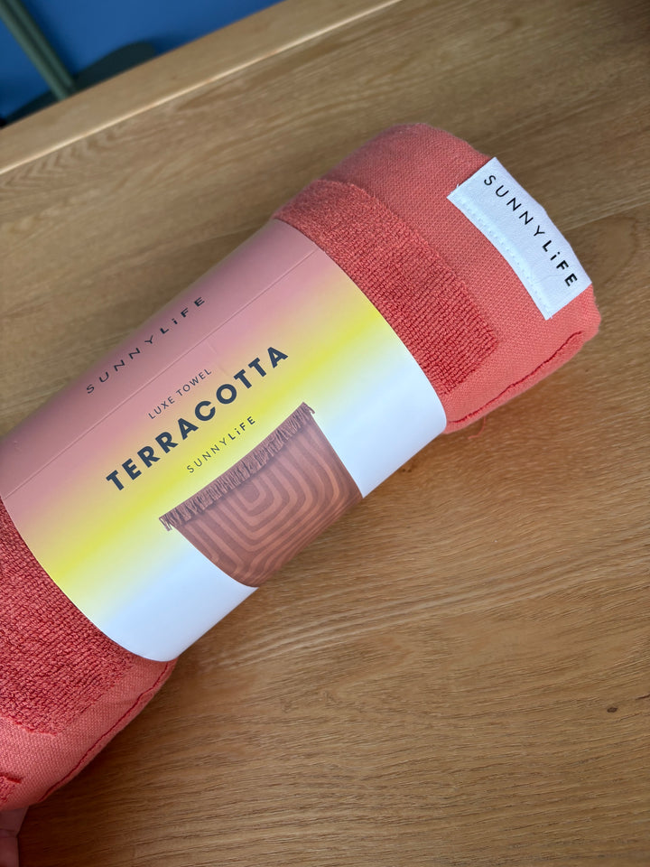 SALE Terracotta Luxe Beach Towel