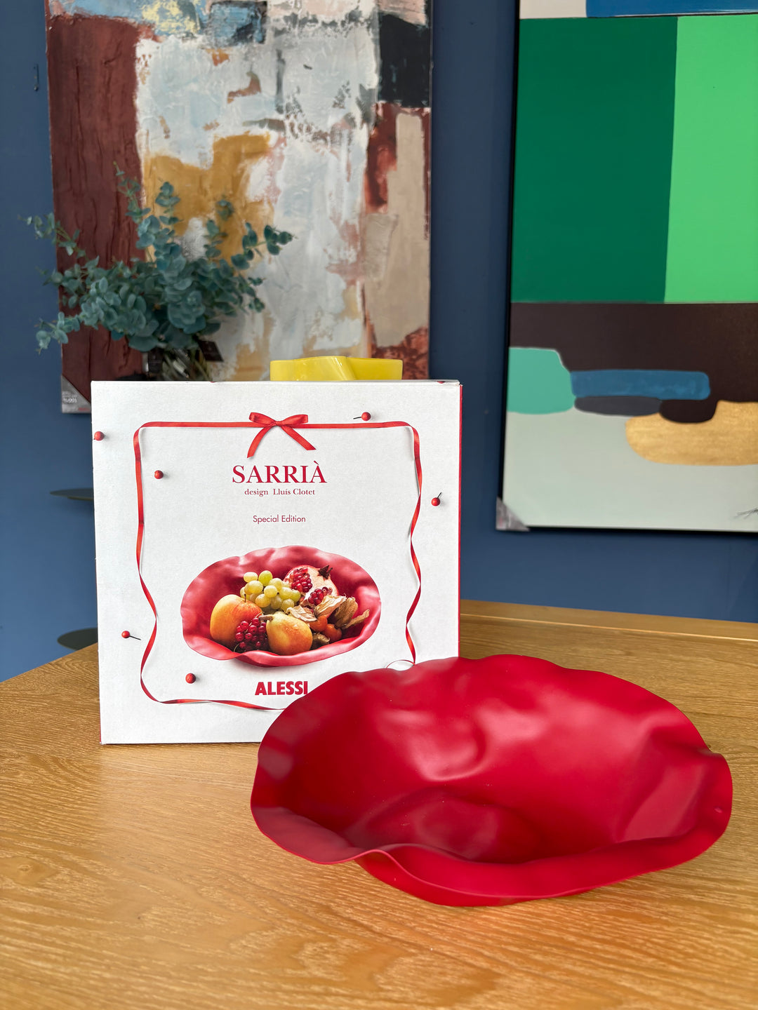 SALE Alessi Sarria Red Bowl
