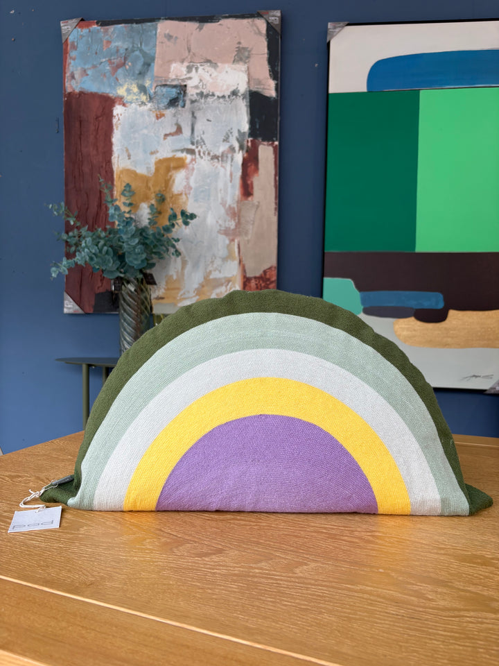 SALE Neutral Rainbow Cushions