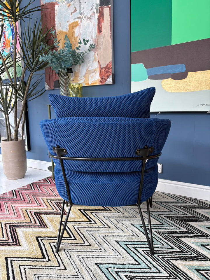 SALE Ex-Display Blue Peppo Armchair