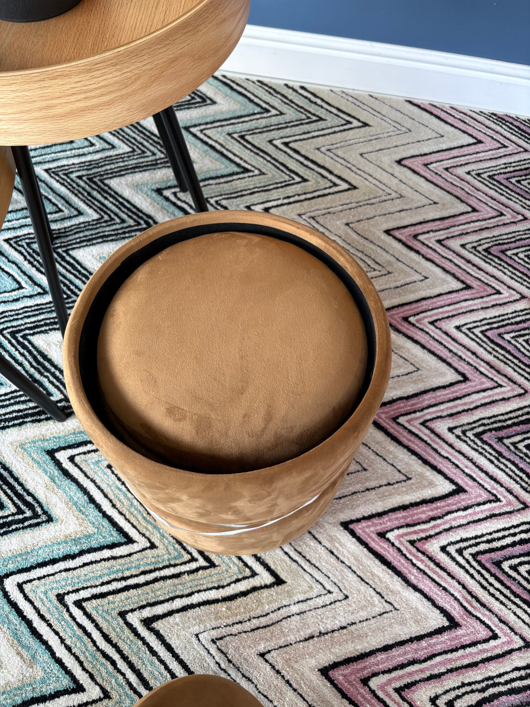 SALE Ex-Dispaly Storage Pouf Set