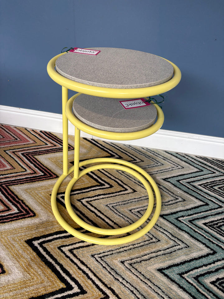SALE Ex-Display Yellow Kangoo Side Tables Set