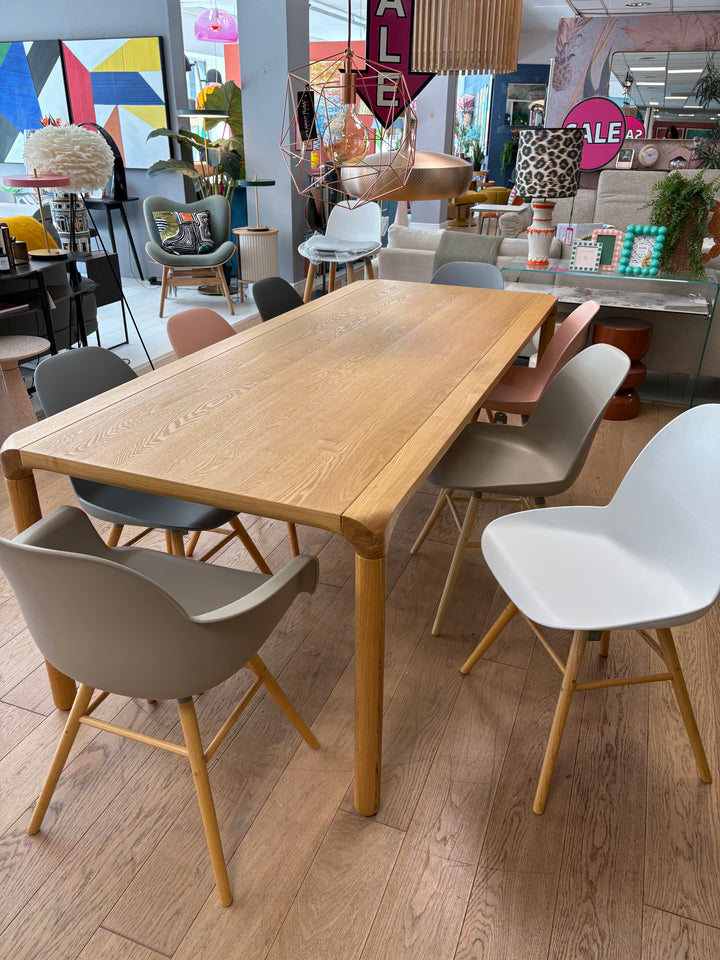 SALE Ex-Display Storm 8 Seater Table &amp; Albert Kuip Chairs Set