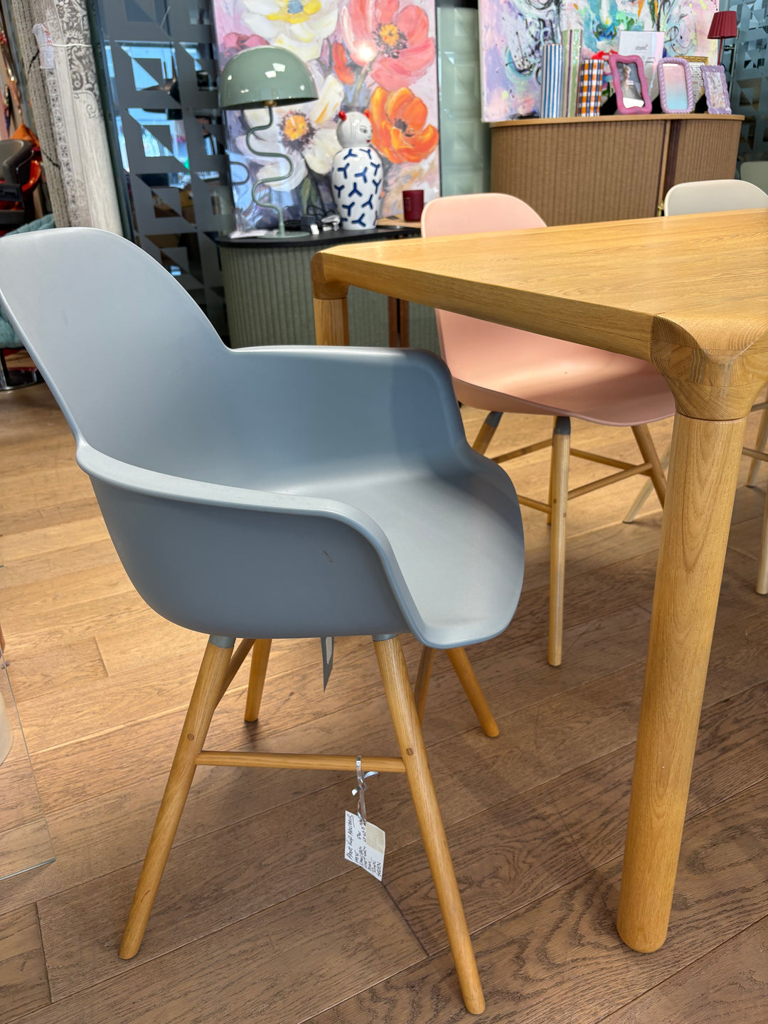 SALE Ex-Display Storm 8 Seater Table &amp; Albert Kuip Chairs Set
