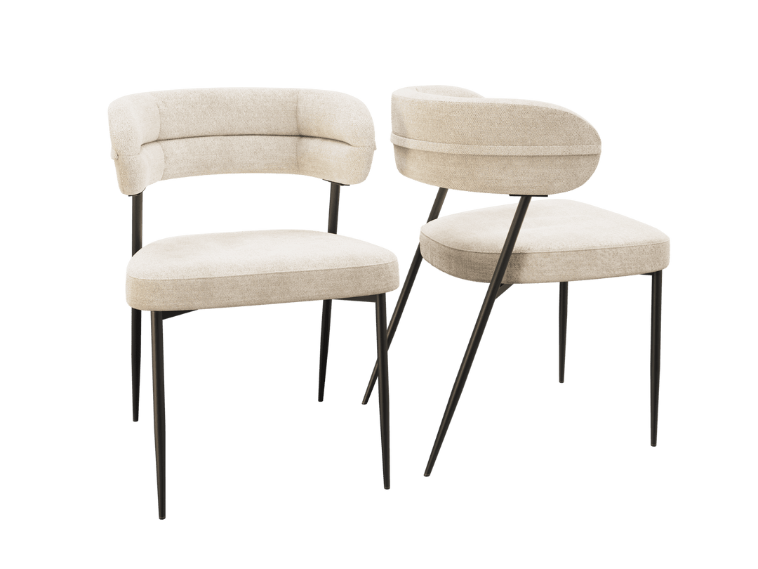 Chair Set Londres Twill Material