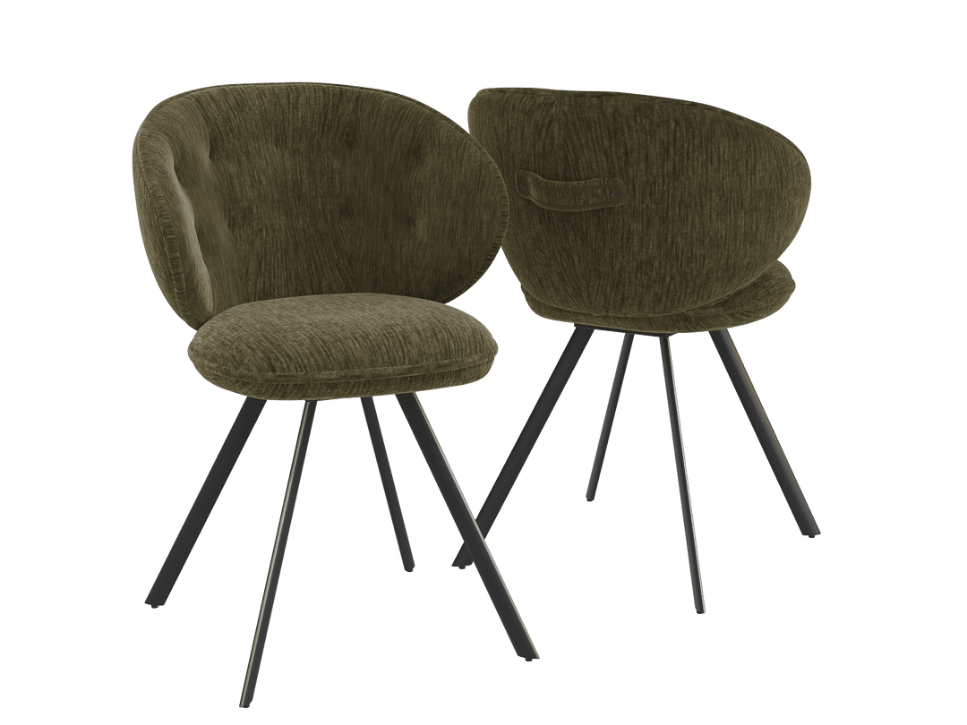 Chair Set Nottingham Plush Material