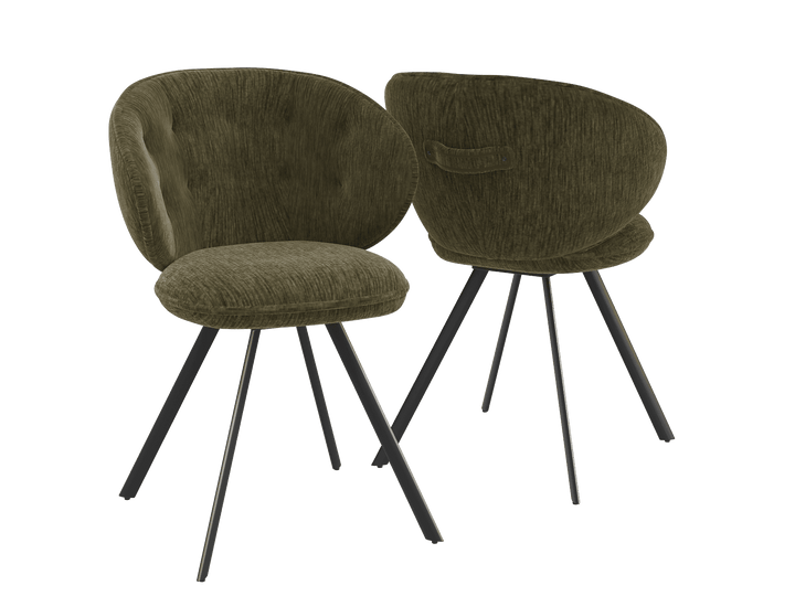 Chair Set Nottingham Plush Material