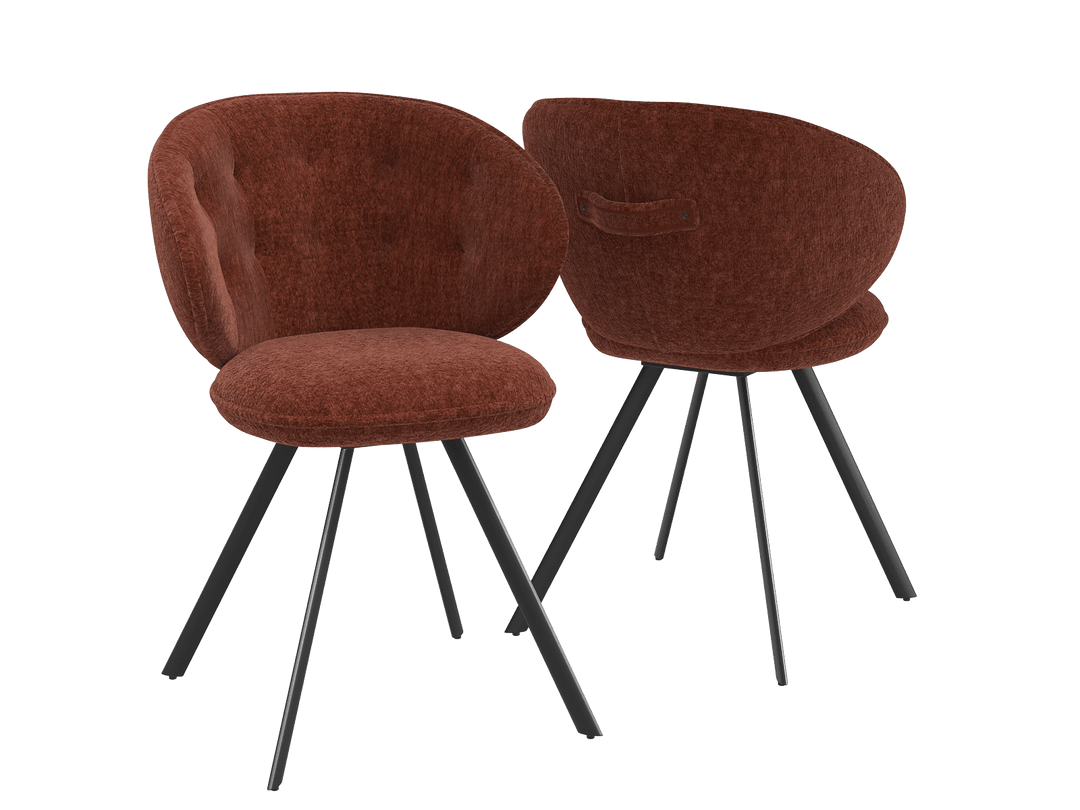 Chair Set Nottingham Plush Material