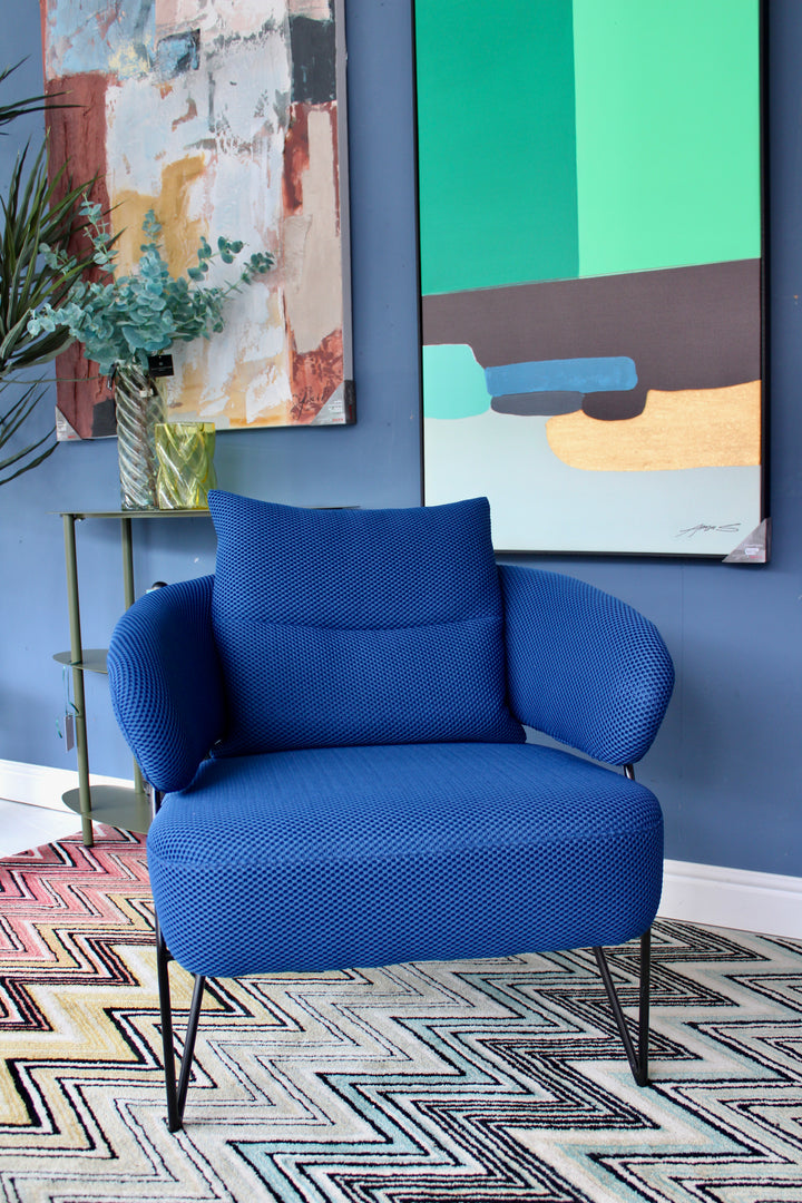 SALE Ex-Display Blue Peppo Armchair