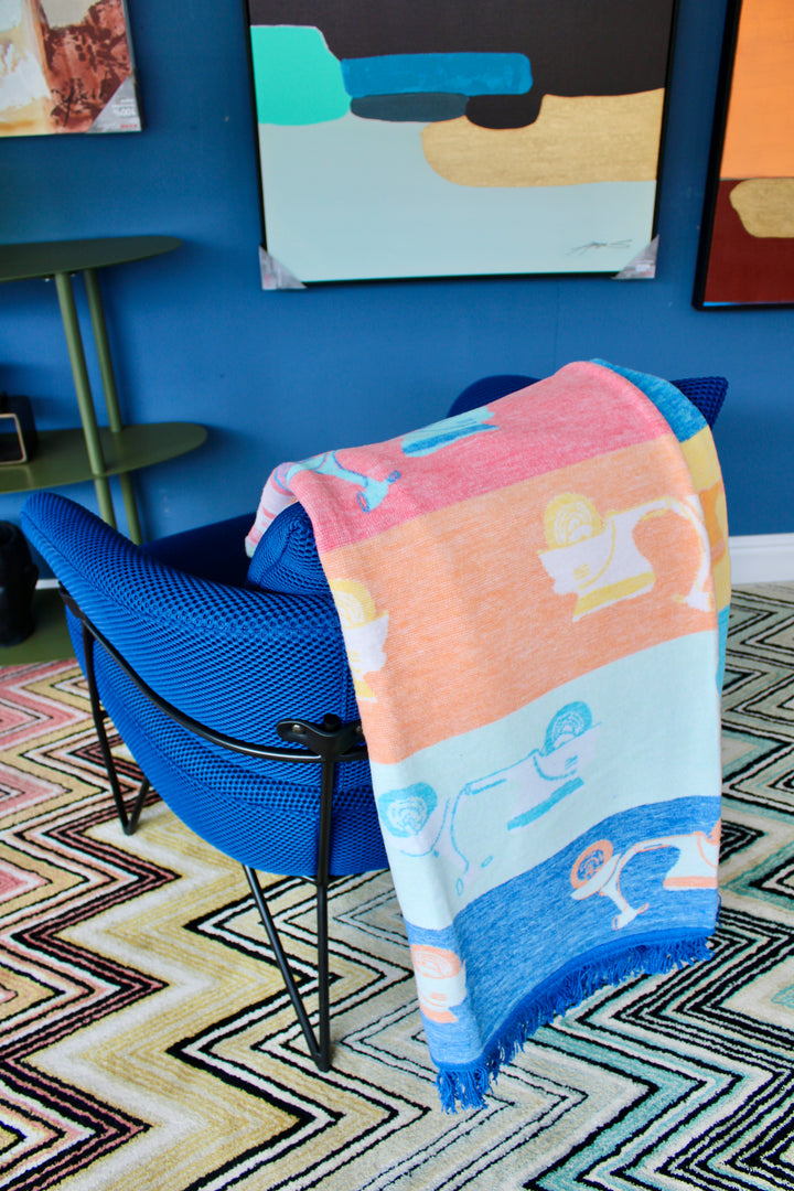 SALE Scooter Throw