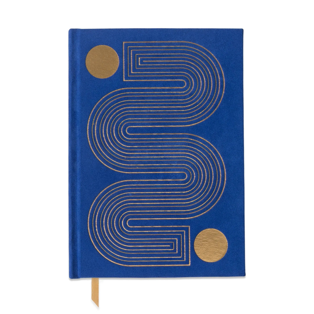 Suedette Hardcover Cobalt Journal